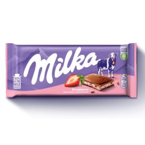 Milka Strawberry 100gm x 22