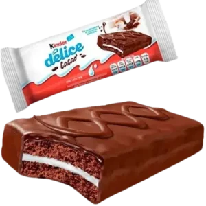 Kinder Délice Milk Chocolate, Cocoa, 10 Pieces Box, 13.7 oz