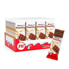 Kinder Country Chocolate Bars - 40 Pack