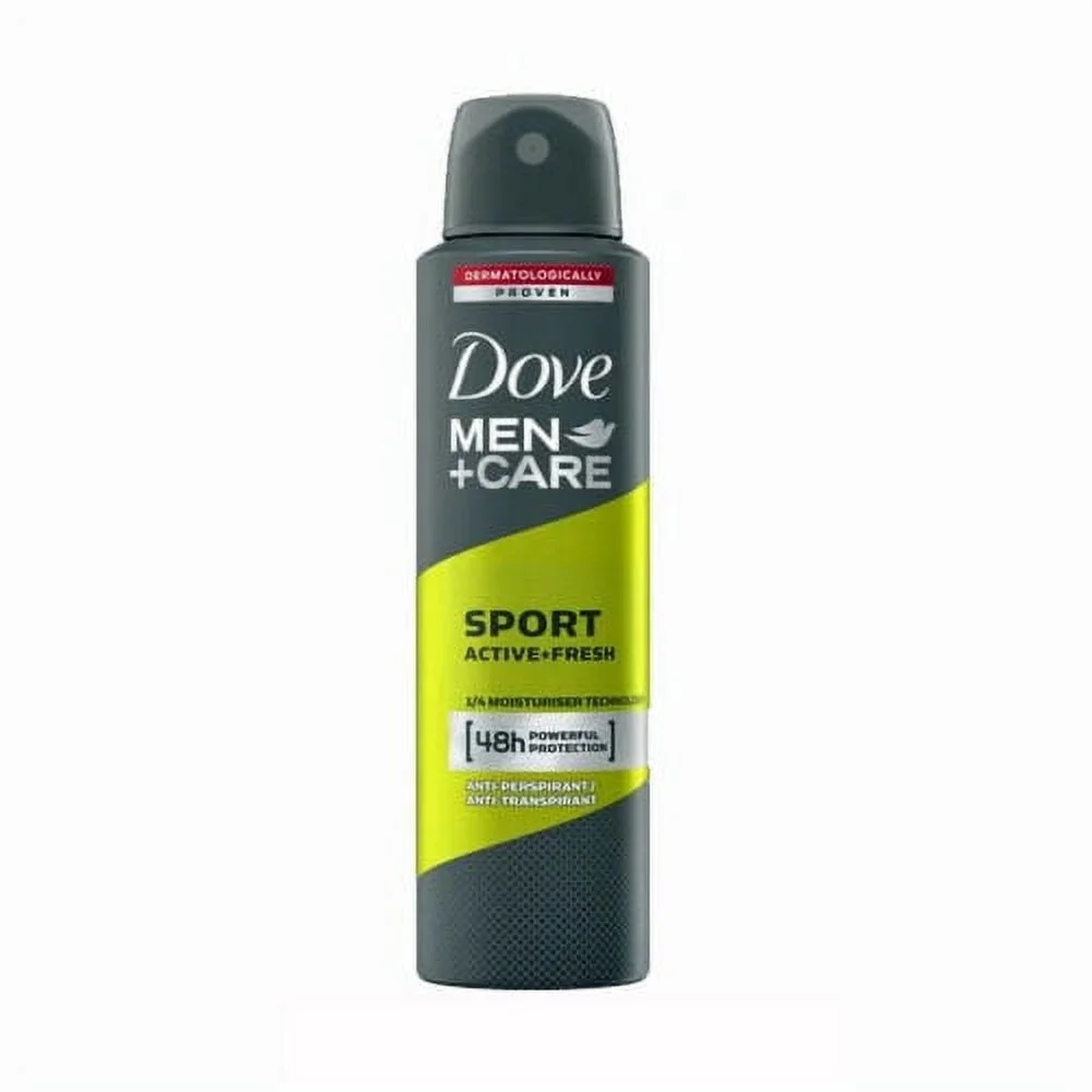 Dove Men+Care Sport Active Fresh Deodorant Spray x6.
