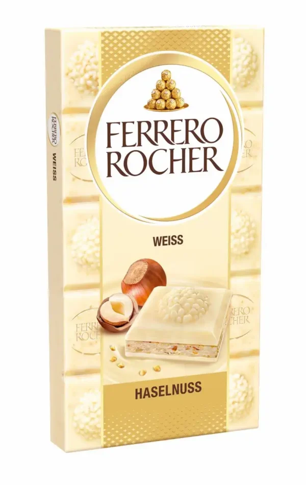 Roche Tafel Weiss 90g – Box of 8