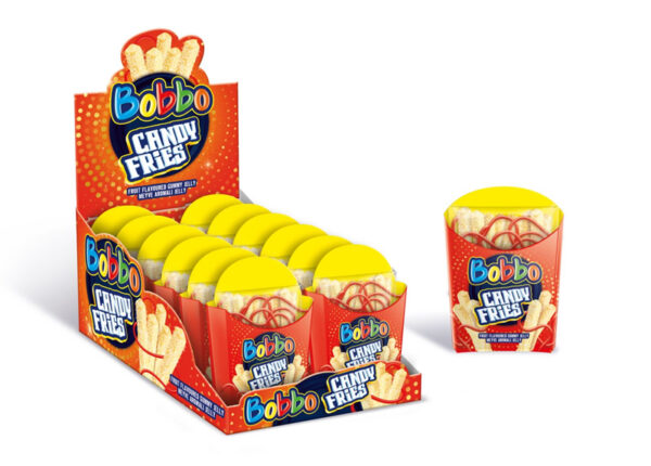 Bobbo Candy Fries 60g (Box of 12)
