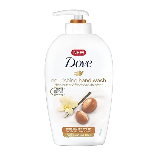 Dove Purely Pampering Shea Butter with Warm Vanilla Hand Wash 250 ml x12