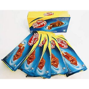 Savoy Milk Chocolate 130g – Pack of 5
