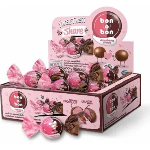 Bon O Bon Strawberry Chocolate – Box of 18.