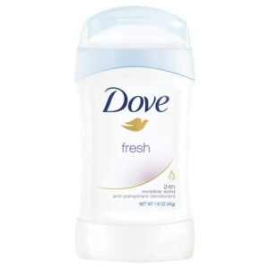 Dove Antiperspirant Deodorant Stick, Invisible Solid, Fresh.