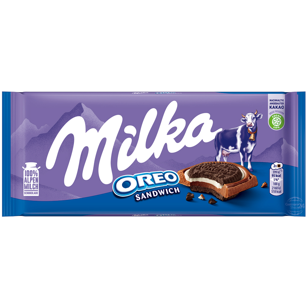 Milka Oreo Sandwich Bar 92g x22.