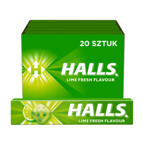 Halls Lime Fresh Cukierki 33,5 g x20