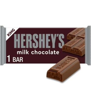 Hershey's Milk Chocolate Candy Bar 2.6 oz King Size Classic