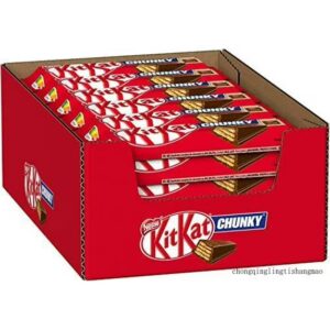 Nestlé KitKat Chunky Chocolate Wafer Bar 40g Box x36.