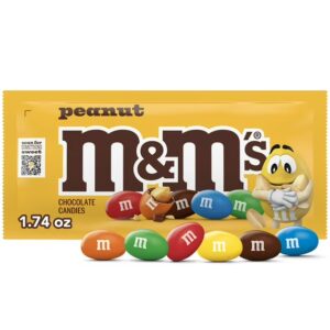 M&M’s Peanut Milk Chocolate 1.74 oz – Box of 48