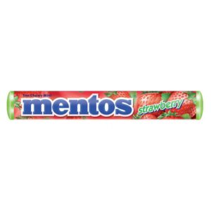 Mentos Strawberry – Pack of 20 Rolls