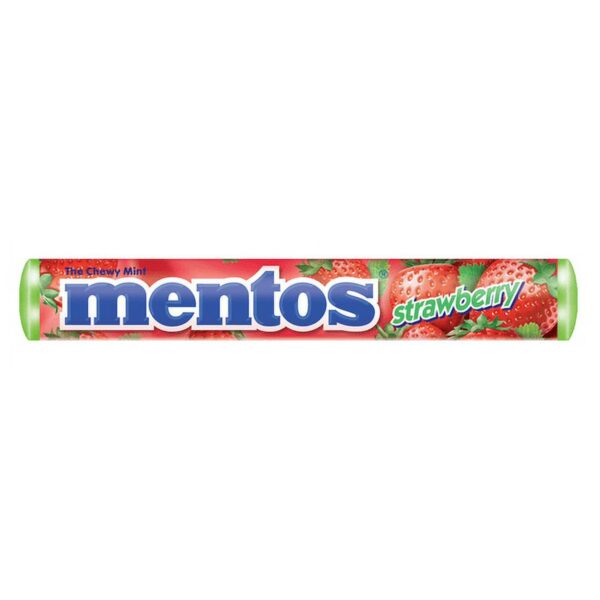 Mentos Strawberry – Pack of 20 Rolls