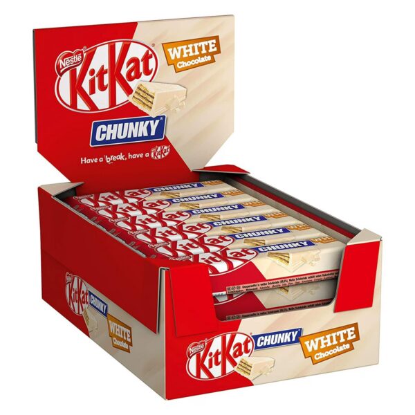 KitKat Chunky White 40g Box x36