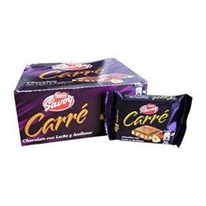Savoy Carre Milk Chocolate 25g – Pack of 16