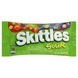 Skittles Sour 1.08 oz – Box of 36