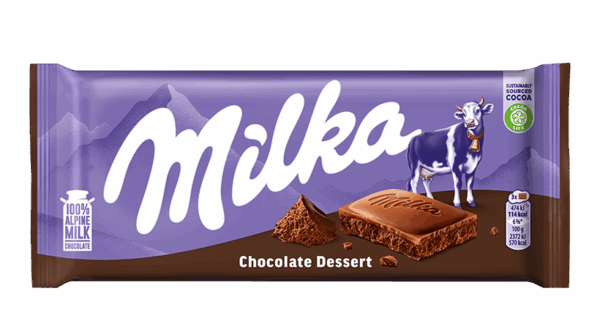 Milka Dessert 100gm x 22