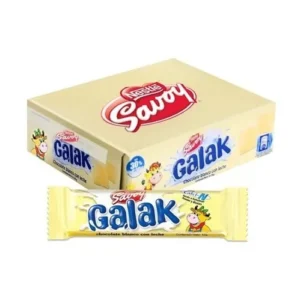 Savoy Galak White Chocolate 30g – Pack of 12
