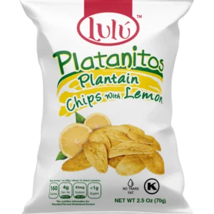 Lulu Plantain Chips Lemon X30