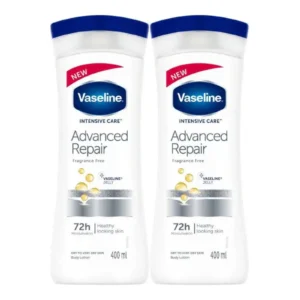 Vaseline Advanced Repair Fragrance-Free Body Lotion 400ml x6