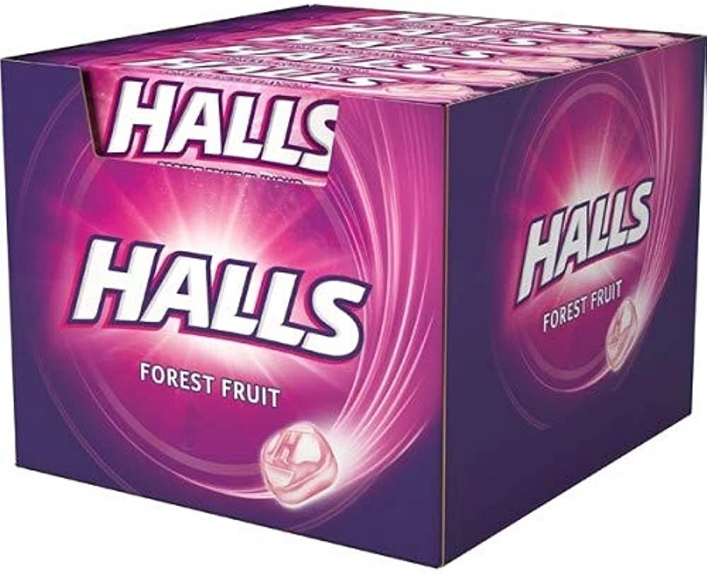 Halls Forest Fruit Flavor Cough Drops x20