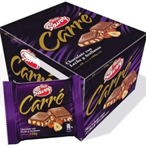 Savoy Carre Milk Chocolate 100g – Box of 10