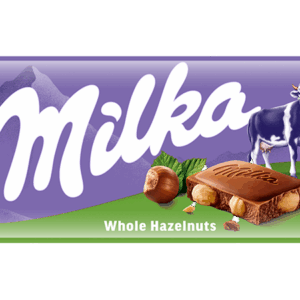 Milka Whole Hazelnuts 95gm x 17