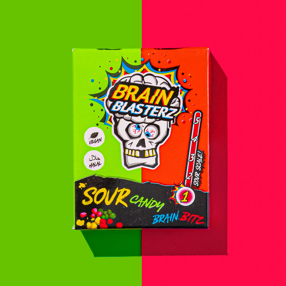 Brain Blasterz Sour Brain Bitz 45g